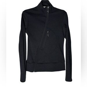 Untouched World New Zealand Wakatipu Jacket Sz Small 100% Merino Wool Graphite